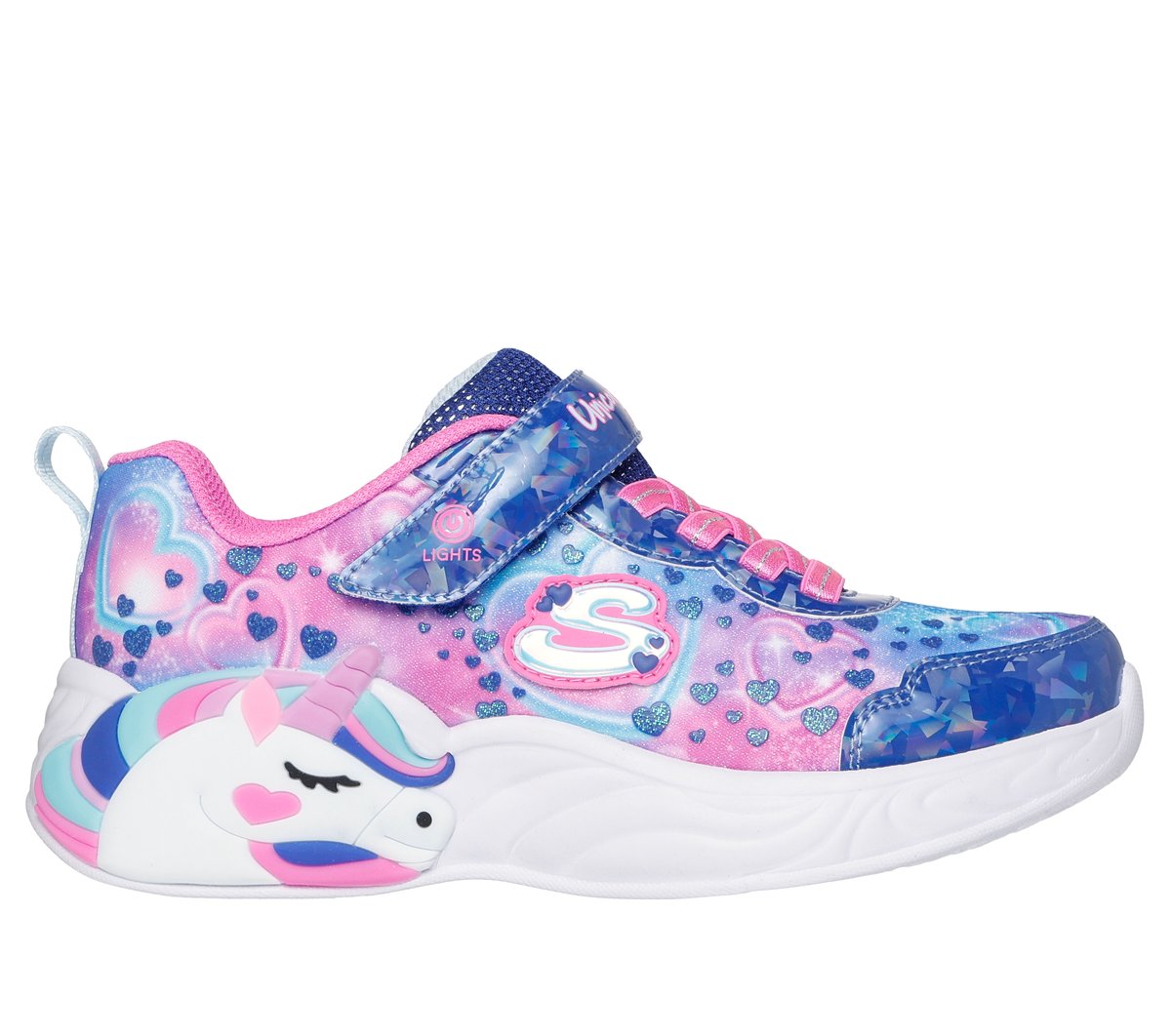 Skechers discount | S-Lights: Unicorn Dreams - Heart Sparkles