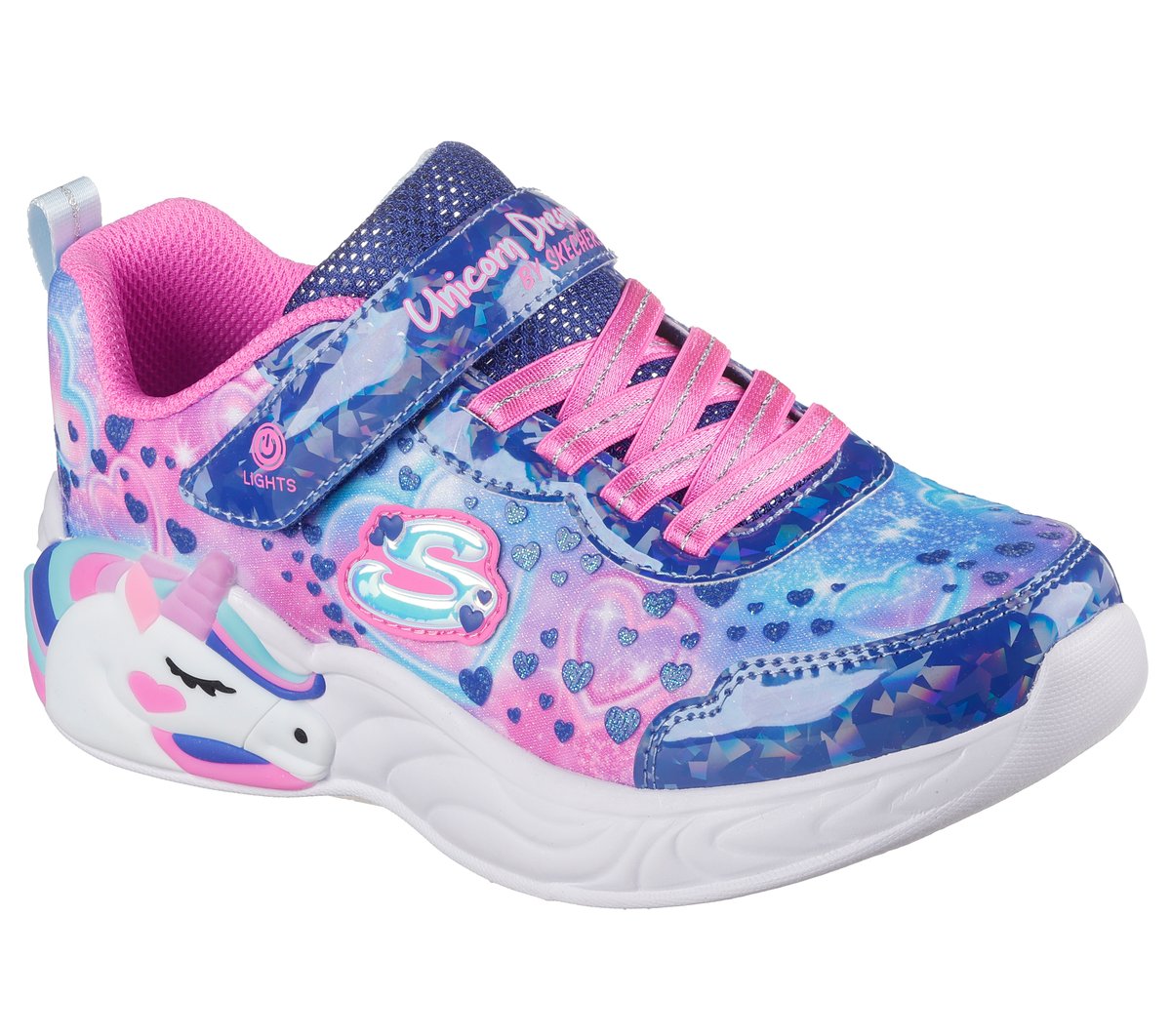 Skechers discount | S-Lights: Unicorn Dreams - Heart Sparkles