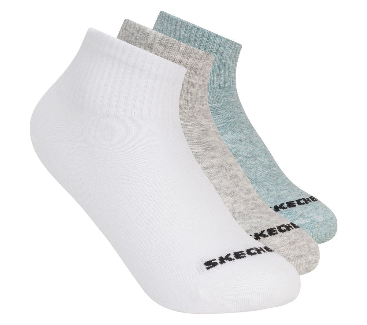 Skechers sale | 3 Pack Boys' Quarter Crew Cotton Socks