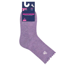 Skechers discount | 3 Pack Kids Ankle Lettuce Socks