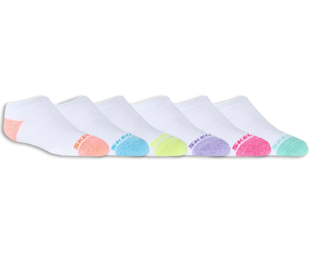 Skechers sale | 6 Pack Low Cut Walking Socks