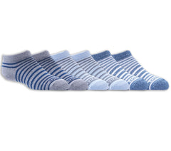 Skechers near me | 6 Pack Striped No Show Socks
