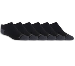 Skechers outlet | 6 Pack Boys' No Show Socks